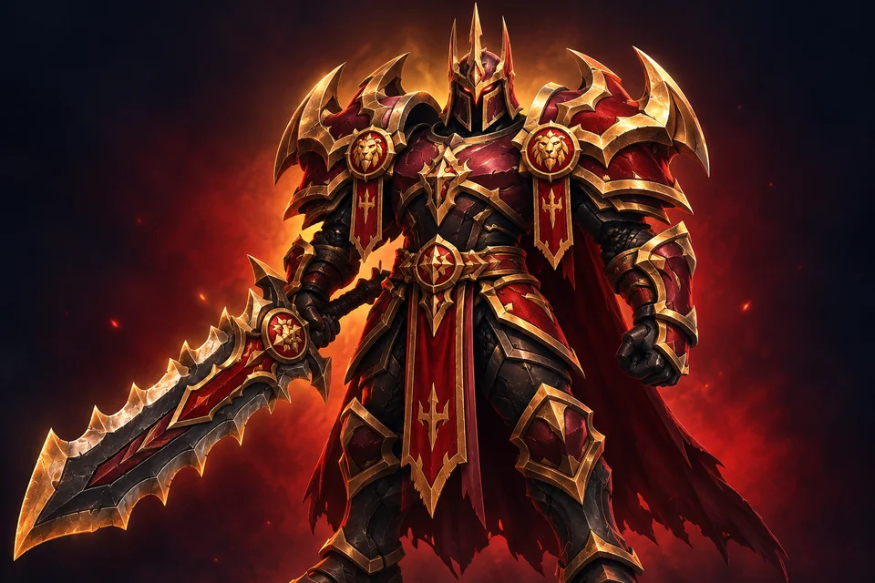 Conquest Gear Set — original fantasy illustration