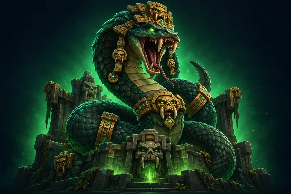 Ula’tek Boss Kill — original fantasy illustration